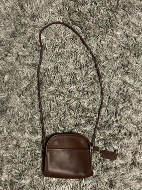 Coach Brown Leather Crossbody Bag